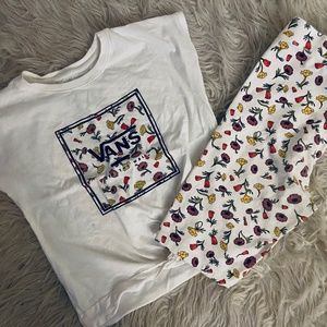Girls Vans matching set